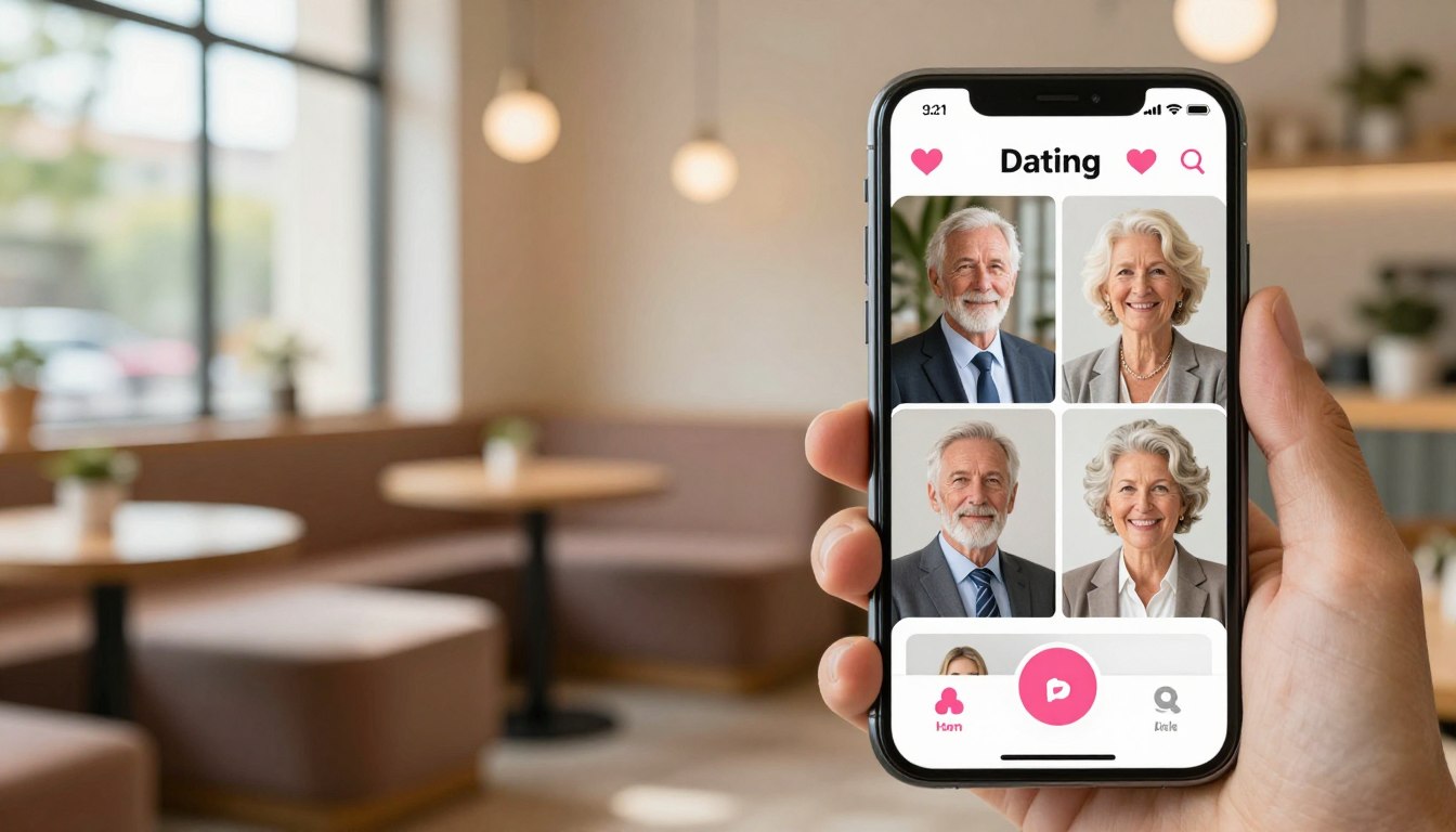 Aplicativo de namoro Para Viúvos e Viúvas 40+