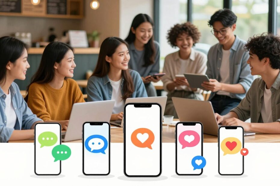 Apps de Conversa Para Fazer Novas Amizades