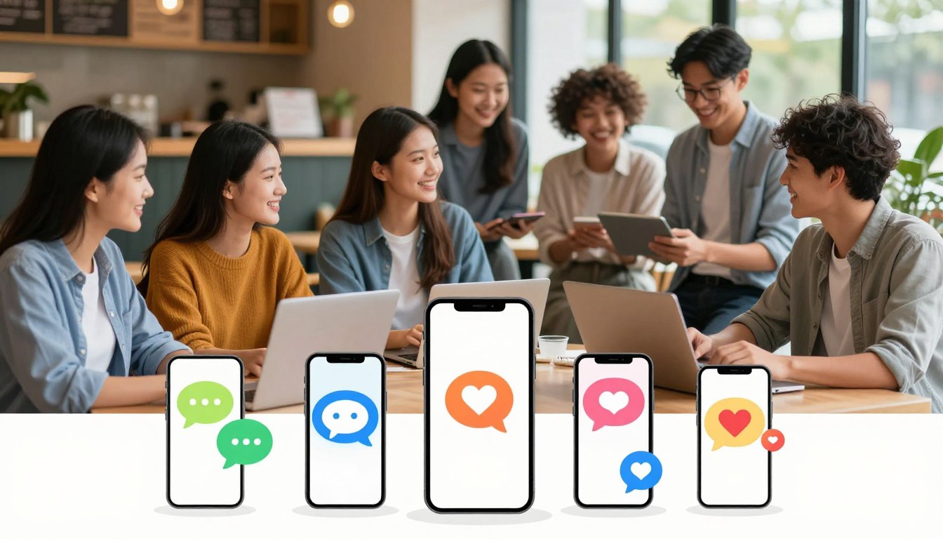 Apps de Conversa Para Fazer Novas Amizades