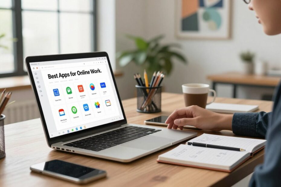 Os melhores apps para trabalhar online