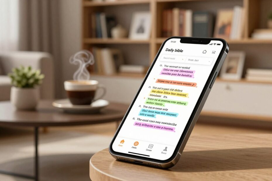 Bíblia no Celular e Versículos Diários